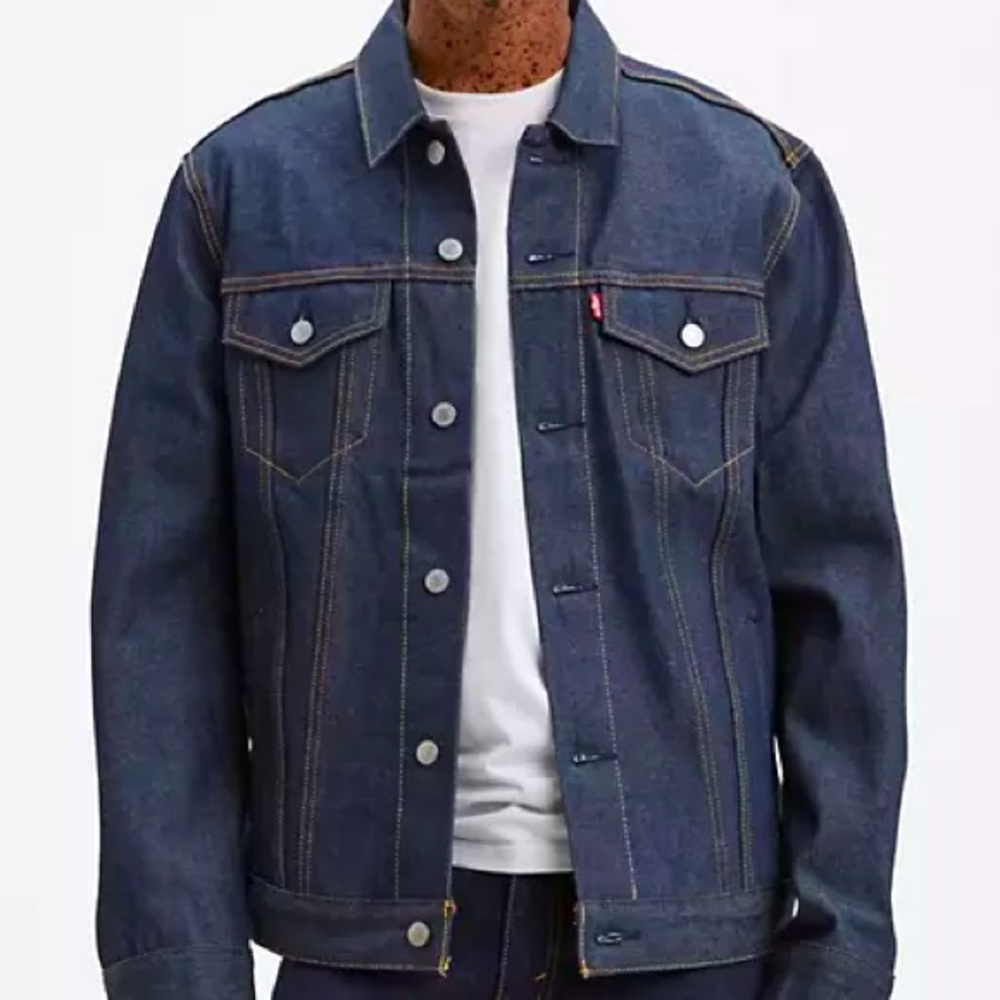 Levi Strauss Trucker Jacket medium wash. Like new